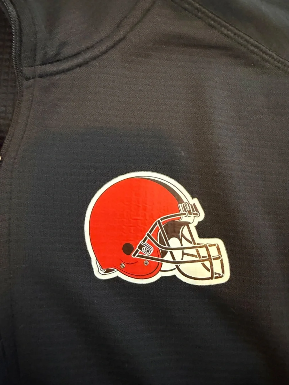 Cleveland Browns Nike Long Sleeve Dri Fit 1/4 zip